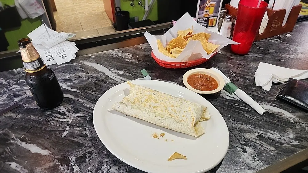 Steak Burrito Dinner